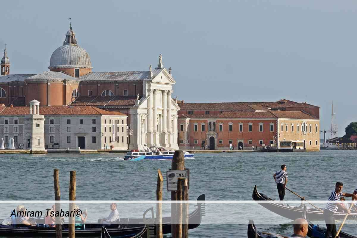 האי סן ג'ורג'ו מג'ורה שבלגונת ונציה.