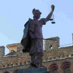 פירנצה: עמוד הצדק של קוזימו דה מדיצ'י